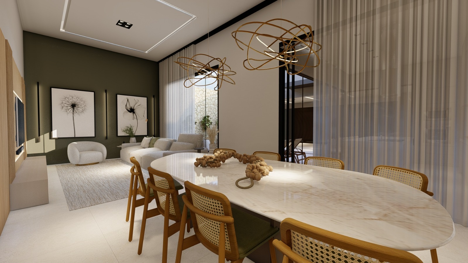 Casa de Alto Padrão no Residencial Tellini