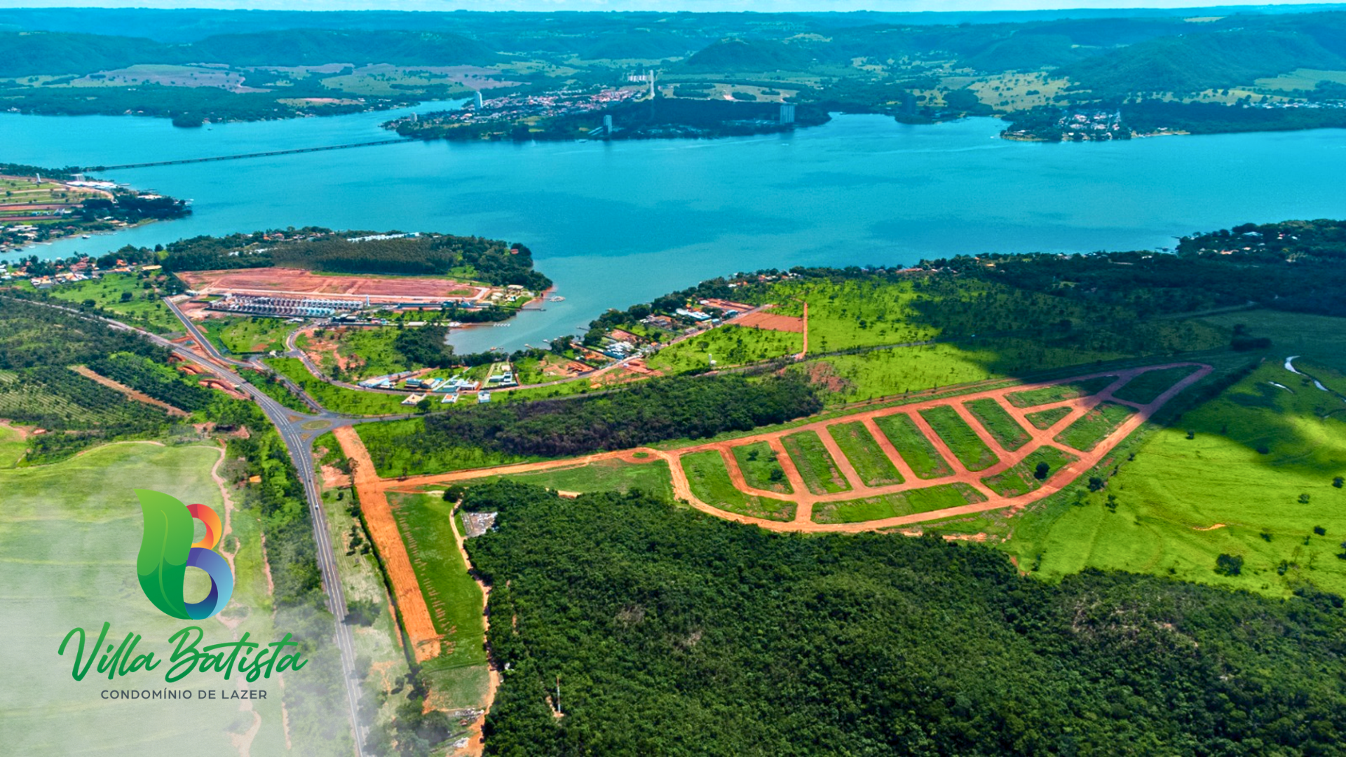 Lotes em Condomínio fechado na Represa de Jaguara - Villa Batista