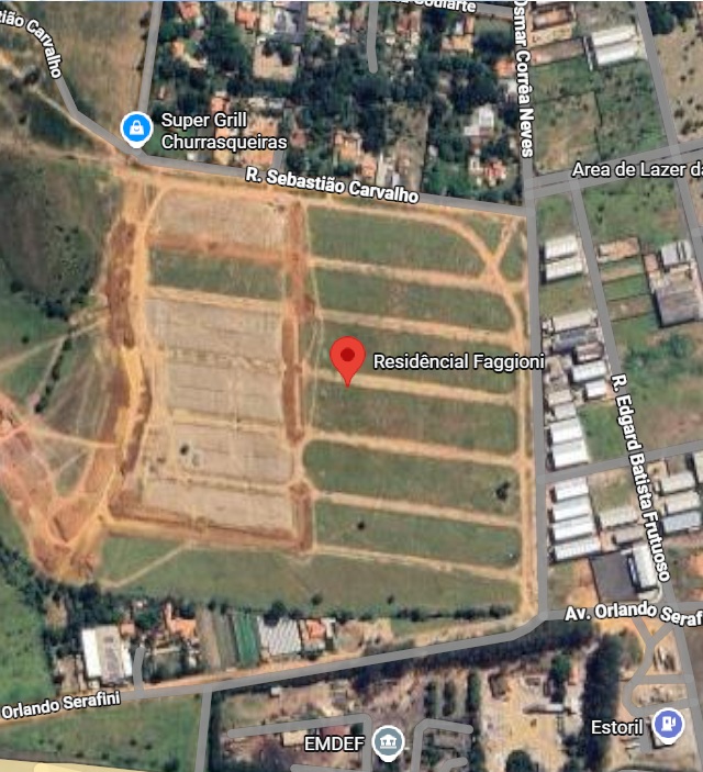 Terreno no bairro Residencial Faggioni à Venda