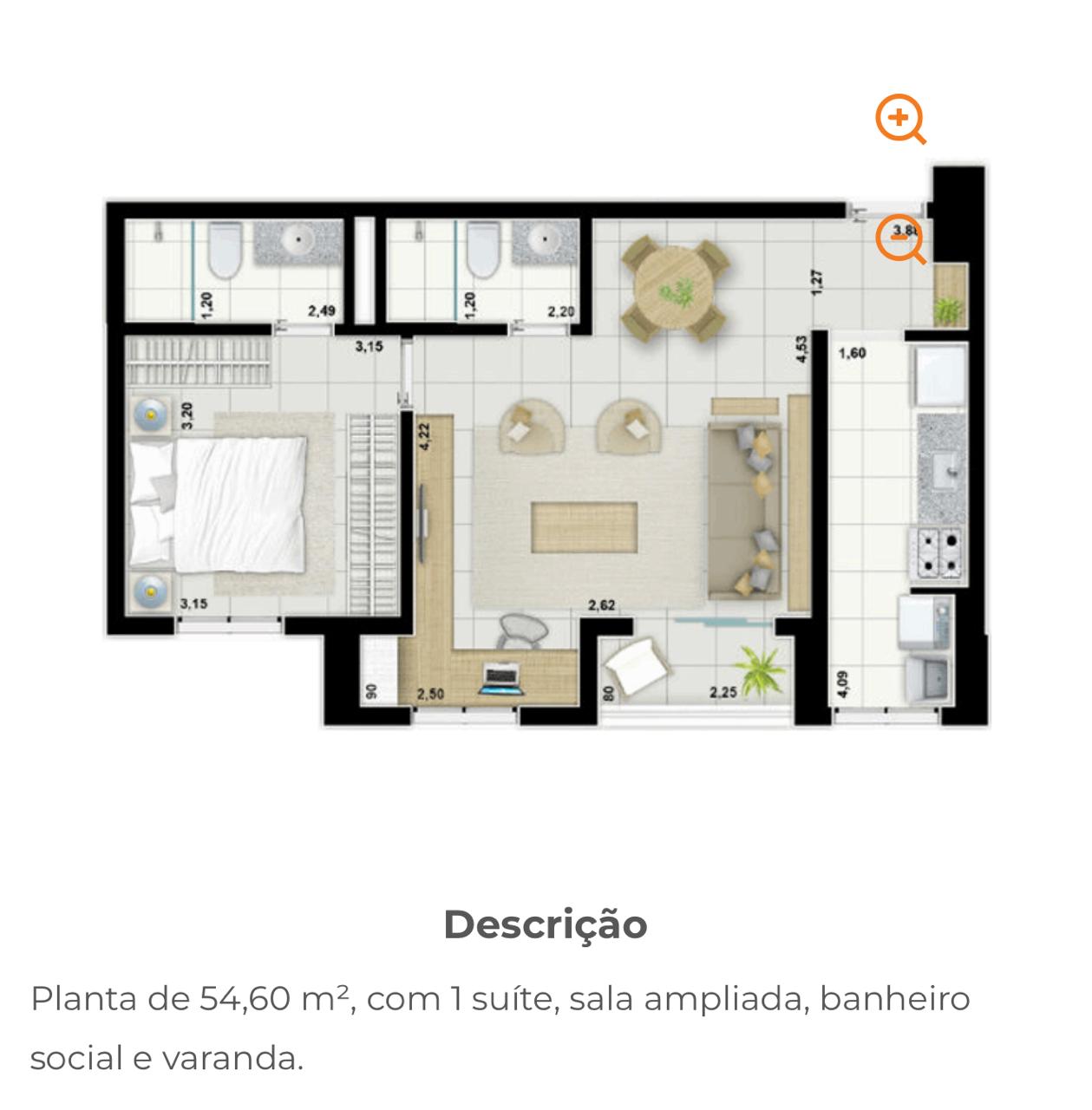 Apartamento no bairro Jardim Consolação à Venda
