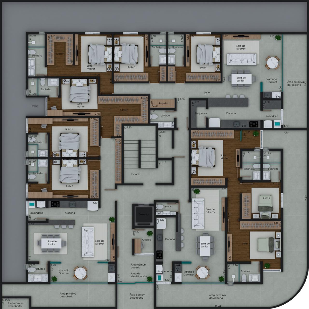 Apartamento no bairro Santo Agostinho à Venda
